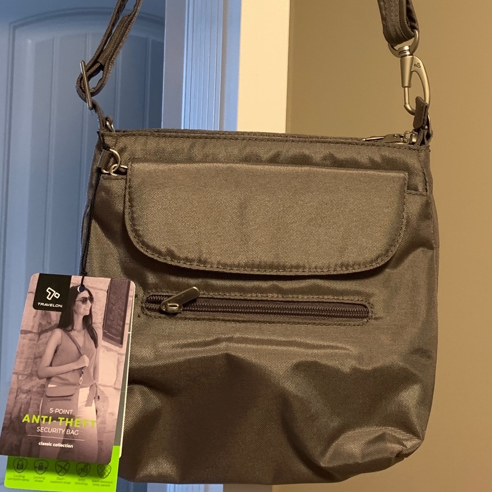 Travelon Anti Theft Bag—Nutmeg Colour